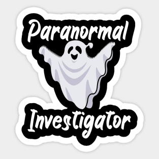 Paranormal investigator Sticker